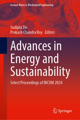 Abbildung von De / Roy | Advances in Energy and Sustainability | 1. Auflage | 2024 | beck-shop.de
