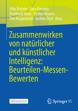 Abbildung von Richter / Drewitz | Zusammenwirken von natürlicher und künstlicher Intelligenz: Beurteilen-Messen-Bewerten | 1. Auflage | 2025 | beck-shop.de