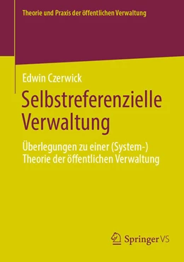 Abbildung von Czerwick | Selbstreferenzielle Verwaltung | 1. Auflage | 2024 | beck-shop.de