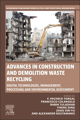 Abbildung von Pacheco-Torgal / Colangelo | Advances in Construction and Demolition Waste Recycling | 1. Auflage | 2025 | beck-shop.de