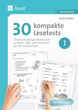 Abbildung von Scheller | 30 kompakte Lesetests für Klasse 1 | 1. Auflage | 2024 | beck-shop.de