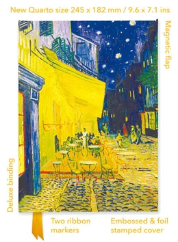 Abbildung von Vincent Van Gogh: Café Terrace (Foiled Quarto Journal) | 1. Auflage | 2025 | beck-shop.de