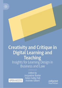 Abbildung von Baxter / Selby-Fell | Creativity and Critique in Digital Learning and Teaching | 1. Auflage | 2025 | beck-shop.de