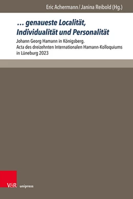 Abbildung von Achermann / Reibold | ... genaueste Localität, Individualität und Personalität | 1. Auflage | 2024 | beck-shop.de