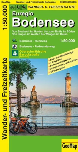 Abbildung von GeoMap | Euregio Bodensee Wander- und Freizeitkarte | 7. Auflage | 2024 | beck-shop.de