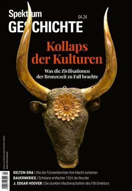 Abbildung von Spektrum der Wissenschaft | Spektrum Geschichte 4/2024 Kollaps der Kulturen | 1. Auflage | 2024 | beck-shop.de
