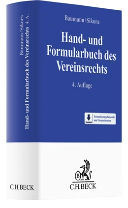 Abbildung von Baumann / Sikora | Hand- und Formularbuch des Vereinsrechts | 4. Auflage | 2026 | beck-shop.de