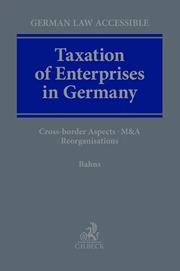 Abbildung von Bahns | Taxation of Enterprises in Germany | 1. Auflage | 2024 | beck-shop.de