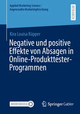 Abbildung von Küpper | Negative und positive Effekte von Absagen in Online-Produkttester-Programmen | 1. Auflage | 2024 | beck-shop.de