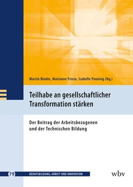 Abbildung von Penning / Friese | Teilhabe an gesellschaftlicher Transformation stärken | 1. Auflage | 2024 | beck-shop.de