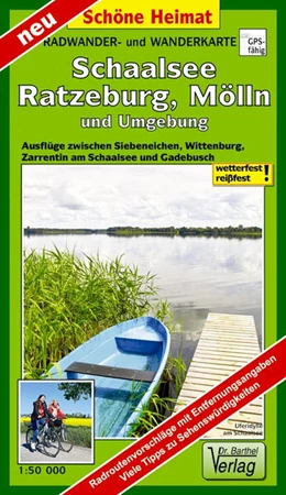 Abbildung von Verlag Barthel | Radwander- und Wanderkarte Schaalsee, Ratzeburg, Mölln und Umgebung | 1. Auflage | 2024 | beck-shop.de