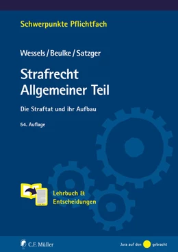 Abbildung von Satzger | Strafrecht Allgemeiner Teil | 54. Auflage | 2024 | beck-shop.de