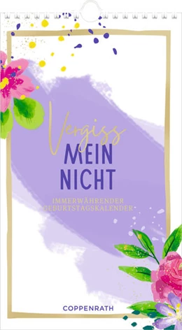 Abbildung von Immerwährender Geburtstagskalender - Vergiss mein nicht | 1. Auflage | 2025 | beck-shop.de