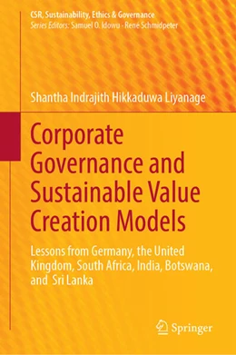 Abbildung von Liyanage | Corporate Governance and Sustainable Value Creation Models | 1. Auflage | 2025 | beck-shop.de