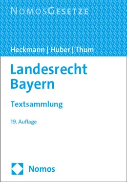 Abbildung von Heckmann / Huber | Landesrecht Bayern | 19. Auflage | 2024 | beck-shop.de