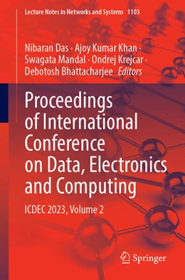 Abbildung von Das / Khan | Proceedings of International Conference on Data, Electronics and Computing | 1. Auflage | 2024 | beck-shop.de