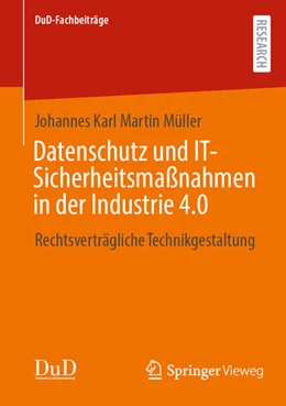 Abbildung von Müller | Datenschutz und IT-Sicherheitsmaßnahmen in der Industrie 4.0 | 1. Auflage | 2024 | beck-shop.de