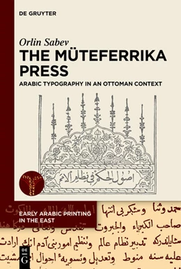 Abbildung von Sabev | The Müteferrika Press | 1. Auflage | 2025 | 5 | beck-shop.de