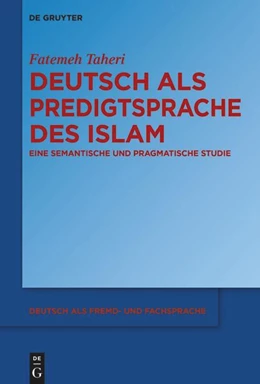 Abbildung von Taheri | Deutsch als Predigtsprache des Islam | 1. Auflage | 2024 | beck-shop.de