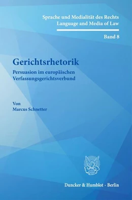 Abbildung von Schnetter | Gerichtsrhetorik | 1. Auflage | 2024 | beck-shop.de