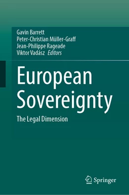 Abbildung von Barrett / Müller-Graff | European Sovereignty | 1. Auflage | 2025 | beck-shop.de