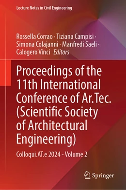 Abbildung von Corrao / Campisi | Proceedings of the 11th International Conference of Ar.Tec. (Scientific Society of Architectural Engineering) | 1. Auflage | 2024 | 611 | beck-shop.de