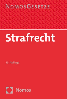 Abbildung von Strafrecht | 33. Auflage | 2024 | beck-shop.de