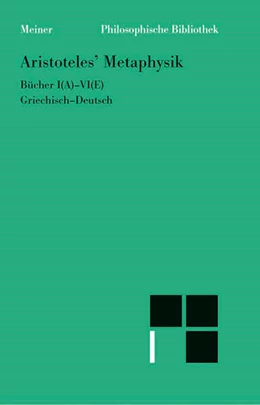 Abbildung von Aristoteles / Seidl | Metaphysik. Erster Halbband | 3. Auflage | 1989 | 307 | beck-shop.de