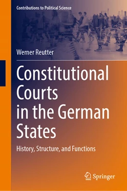 Abbildung von Reutter | Constitutional Courts in the German States | 1. Auflage | 2024 | beck-shop.de