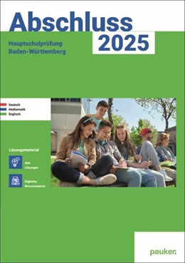 Abbildung von Abschluss 2025 - Hauptschulprüfung Baden-Württemberg - Lösungsband - Deutsch - Mathe - Englisch | 1. Auflage | 2024 | beck-shop.de