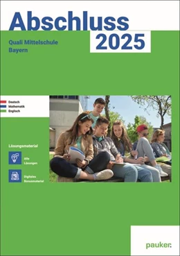 Abbildung von Quali 2025 - Mittelschule Bayern - Lösungsband - Deutsch, Mathe, Englisch | 2. Auflage | 2024 | beck-shop.de