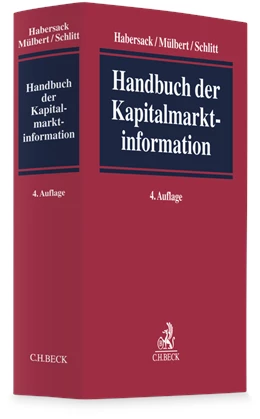 Abbildung von Habersack / Mülbert | Handbuch der Kapitalmarktinformation | 4. Auflage | 2025 | beck-shop.de