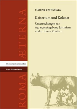 Abbildung von Battistella | Kaisertum und Kolonat | 1. Auflage | 2024 | beck-shop.de
