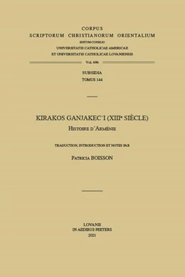 Abbildung von Boisson | Kirakos Ganjakec'i (XIIIe siècle). Histoire d'Arménie | 1. Auflage | 2021 | beck-shop.de