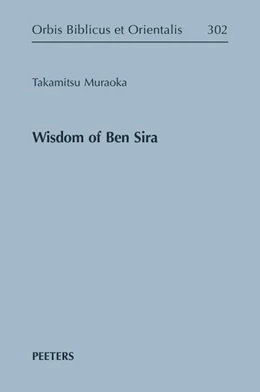Abbildung von Muraoka | Wisdom of Ben Sira | 1. Auflage | 2023 | beck-shop.de