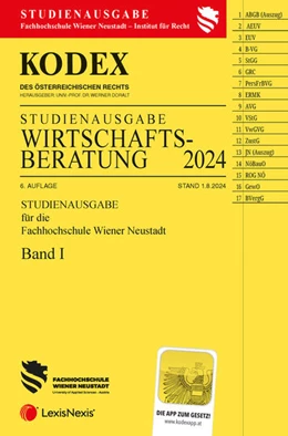 Abbildung von Doralt | KODEX Wirtschaftsberatung 2024 Band I - inkl. App | 6. Auflage | 2024 | beck-shop.de