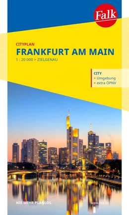 Abbildung von Falk Cityplan Frankfurt 1:20.000 | 9. Auflage | 2024 | beck-shop.de