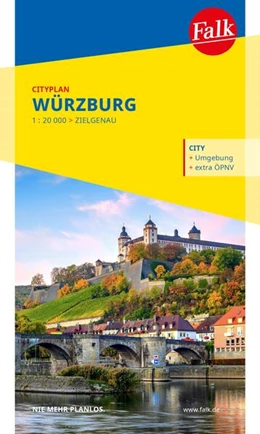 Abbildung von Falk Cityplan Würzburg 1:15.000 | 2. Auflage | 2024 | beck-shop.de