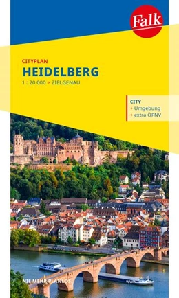 Abbildung von Falk Cityplan Heidelberg 1:20.000 | 1. Auflage | 2025 | beck-shop.de