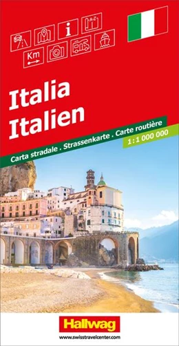Abbildung von Hallwag Strassenkarte Italien 1:1 Mio. | 3. Auflage | 2024 | beck-shop.de