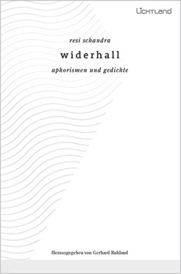 Abbildung von Schandra | Widerhall | 2. Auflage | 2024 | beck-shop.de