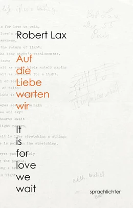 Abbildung von Lax | Auf die Liebe warten wir | 1. Auflage | 2024 | beck-shop.de