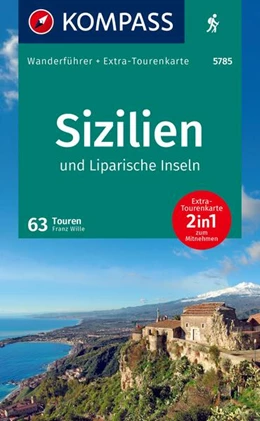 Abbildung von Wille | KOMPASS Wanderführer Sizilien und Liparische Inseln, 60 Touren mit Extra-Tourenkarte | 3. Auflage | 2025 | beck-shop.de