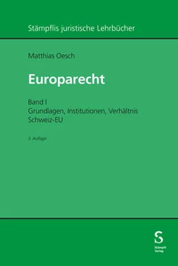 Abbildung von Oesch | Europarecht | 3. Auflage | 2024 | beck-shop.de