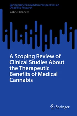 Abbildung von Bennett | A Scoping Review of Clinical Studies About the Therapeutic Benefits of Medical Cannabis | 1. Auflage | 2025 | beck-shop.de