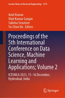 Abbildung von Kumar / Gunjan | Proceedings of the 5th International Conference on Data Science, Machine Learning and Applications; Volume 2 | 1. Auflage | 2024 | 1274 | beck-shop.de