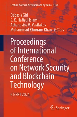 Abbildung von Giri / Islam | Proceedings of International Conference on Network Security and Blockchain Technology | 1. Auflage | 2025 | 1158 | beck-shop.de