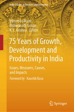 Abbildung von Maiti / Goldar | 75 Years of Growth, Development and Productivity in India | 1. Auflage | 2025 | beck-shop.de