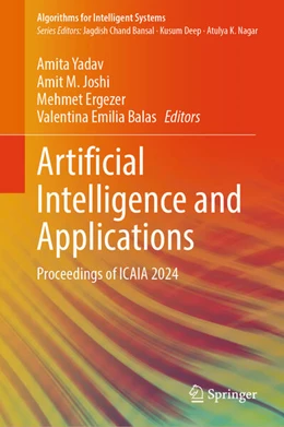 Abbildung von Yadav / Joshi | Artificial Intelligence and Applications | 1. Auflage | 2025 | beck-shop.de