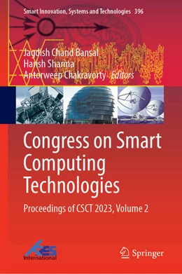 Abbildung von Bansal / Sharma | Congress on Smart Computing Technologies | 1. Auflage | 2025 | 396 | beck-shop.de